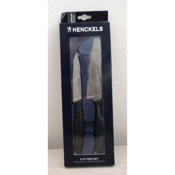 Henckels 1030564 Stainless Steel 2-pc Prep Set, 4" Paring Knife, 5.5" Prep Knife - Picture 1 of 5